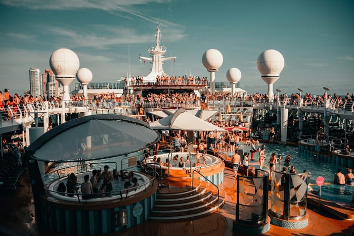 Polaroid with image of Cruises