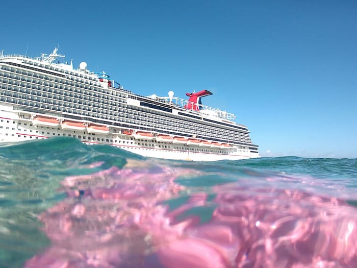 Polaroid with image of Cruises