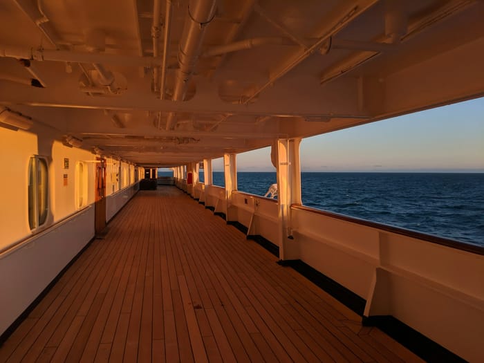 Polaroid with image of Cruises