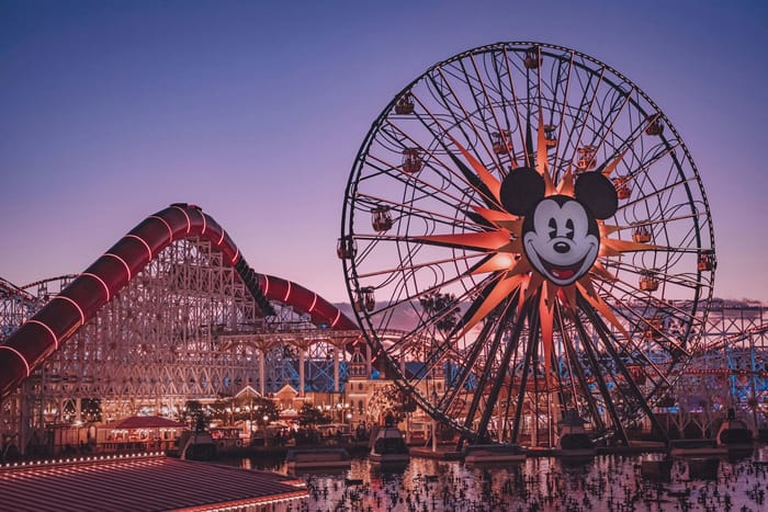 Polaroid with image of Disney