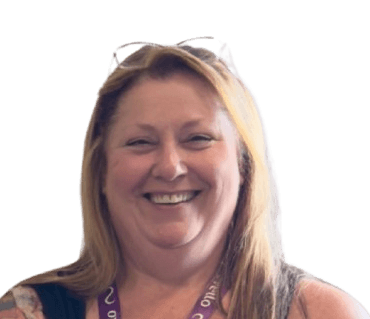 Travel agent Laurie Morgan