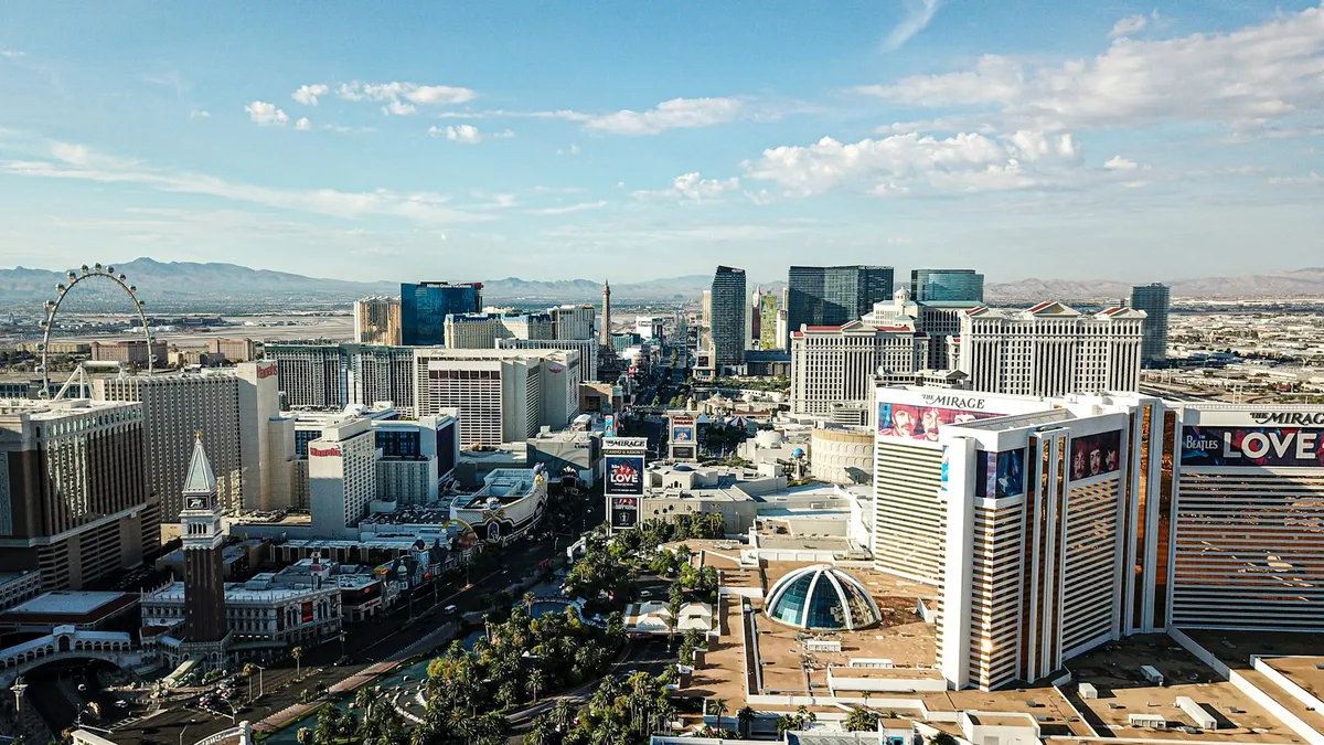 Vegas Skyline in daylight